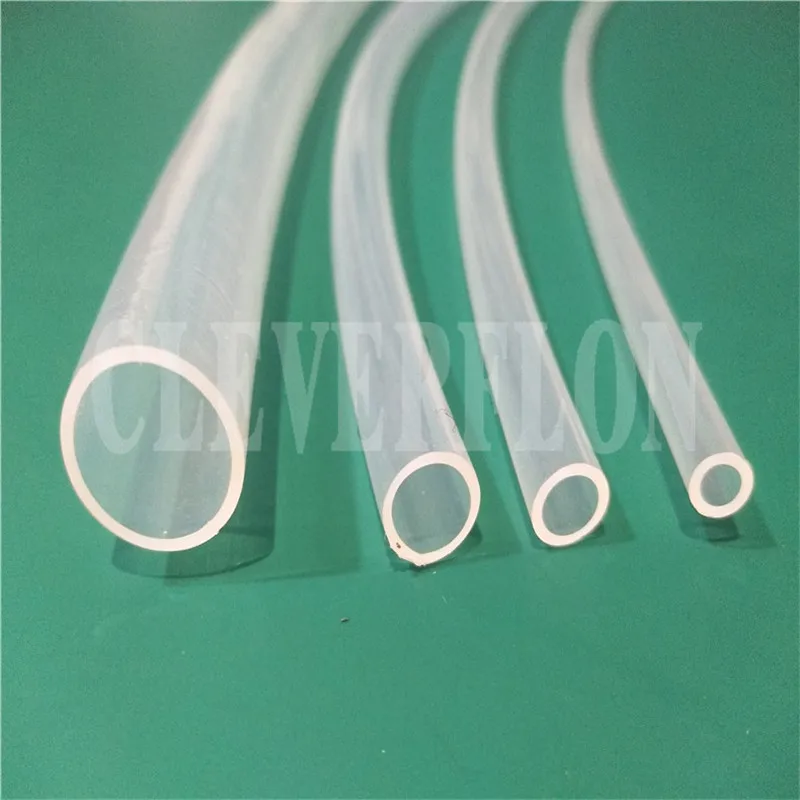 Anti-corrosion Chemical resistance high temperature 260C resistant Clear plastic PFA tubing