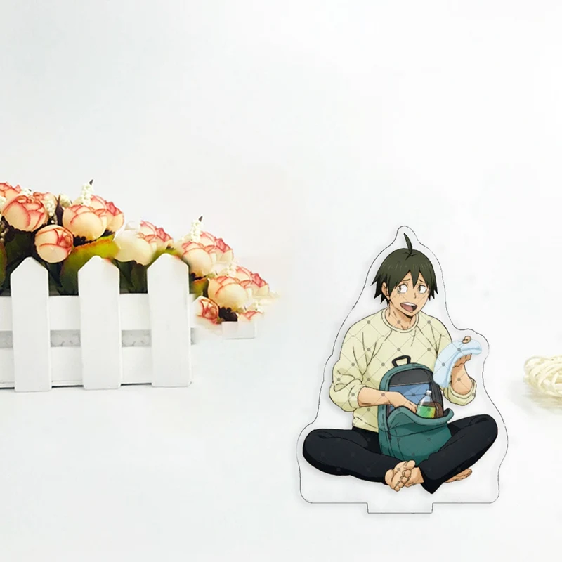 

For Anime Haikyuu Acrylic Stand Model Toys Figures Desk Plate Training Camping Action Figures Model Desk Decor