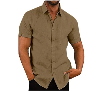 Men's Summer Linen Casual Shirt