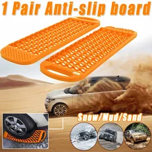 Road-Tyre-Ladder Board Recovery Tracks Snow-Tires Anti-Slip Universal Sand-Mud Car Pair