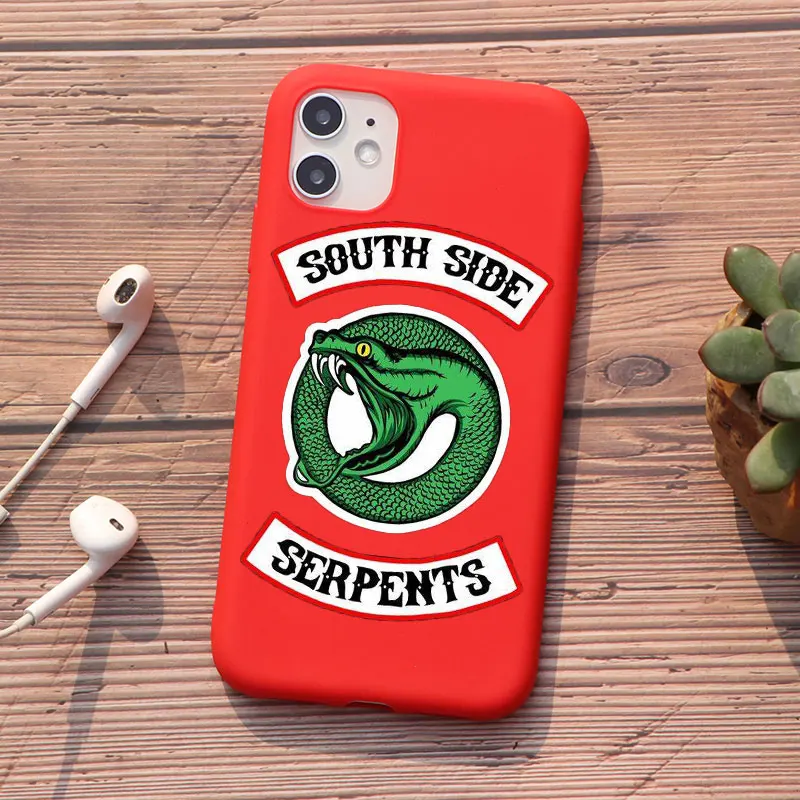 Чехол Riverdale для телефона с рисунком южнобоковых Попов iphone 12 11 pro XR XS MAX X 6 8 7 Plus 5