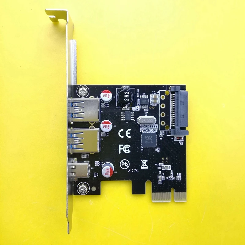 Usb 3 1 Type C Pcie Expansion Card Pci E To 1 Type C And 2 3