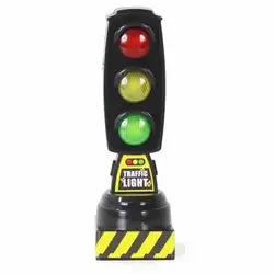 1 шт. Поющий дорожный светильник, игрушка с музыкальным звуком, светильник ing для детей, модель дорожного сигнала для детей, дорожный знак
