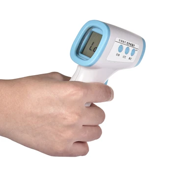 

1PC Forehead Thermometer LCD Display Infrared Thermometer High Precision Handheld Thermometer without Baby/Adult Temperature