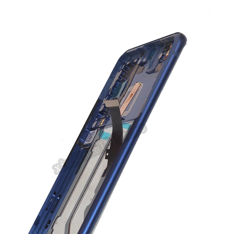 AMOLED дисплей для zte Axon 10 Pro ЖК-дисплей oled с рамкой+ кодирующий преобразователь сенсорного экрана в сборе для axon 10 pro 5G Запчасти