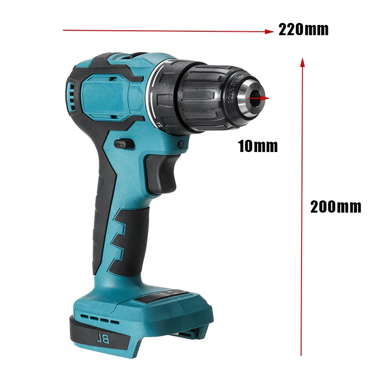 Homeart Lithium Drill Stepless Speed 12V-18V