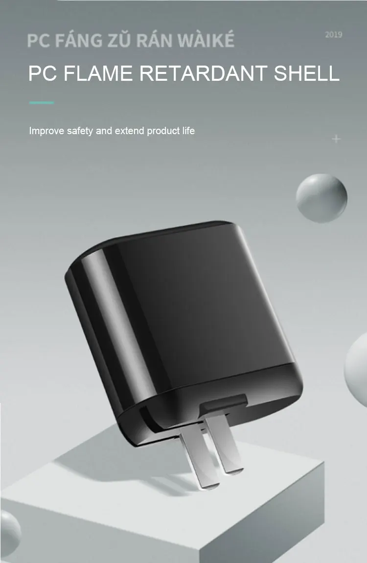 VLAMPO Быстрая зарядка для Apple iphone11 XR XS X 8 зарядная головка 18 Вт type-C для Xiaomi LG PD3.0+ QC3.0 быстрое зарядное устройство