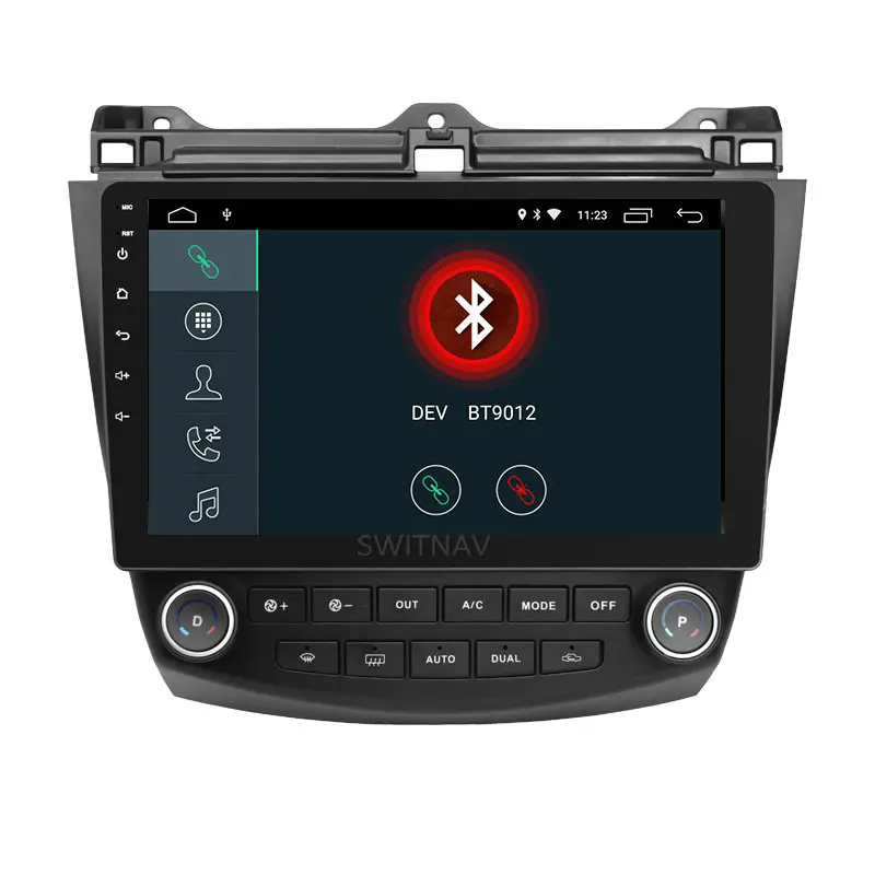 Flash Deal SWITNAV Big Screen Android 9.0 CAR DVD Player For HONDA ACCORD 7 car multimedia support DVR DAB OBD car audio gps 17