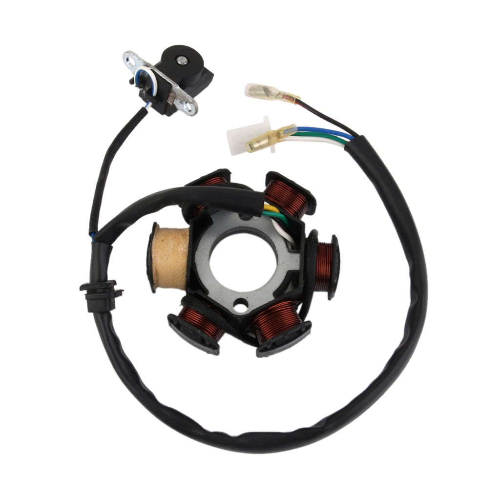 PIT DIRT BIKE QUAD STATOR PLATE MAGNETO GENERATOR COIL For GY6 125cc 150cc