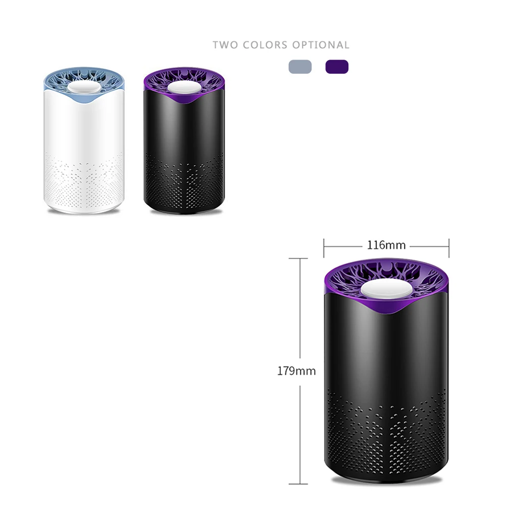 Photocatalyst Mosquito Repellent LED Lamp Home Intelligent Light-Operated Mosquito Killer Lamp Family Health Household Products