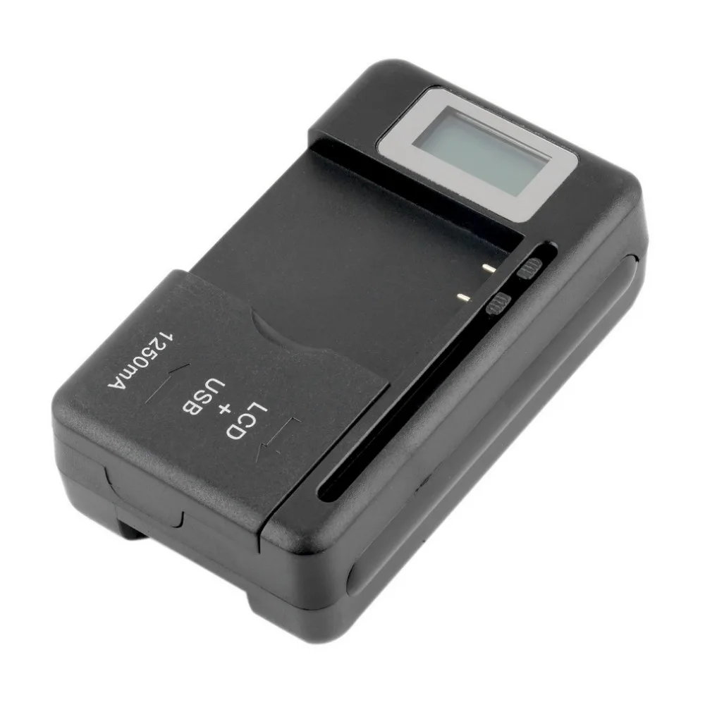 

Universal Battery Charger LCD Indicator Screen For Phones USB Port US Plug,Suit For many more rechargeable lithium-ion batteries