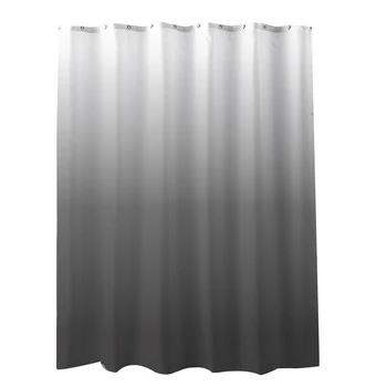 

Grayscale Tone Change Illustration with Modern Contemporary Abstract Art Influences, Cloth Fabric Bathroom Decor Shower Curtain