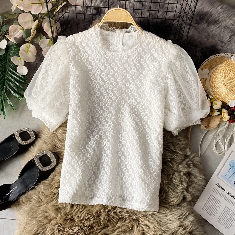 womens summer gauze tops