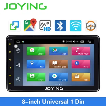 

8''Android Car Radio stereo Audio Single Din Head Unit Multimedia NO DVD Player Support Mirror Link Steering Wheel WIFI DVR OBD2