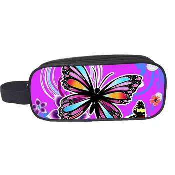 

Butterfly Boy Girl Cartoon Cosmetic bag new Pouches Children Student Pen Bag Kids Purse Wallet Storage Box Fashion Pencil case