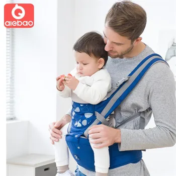 

AIEBAO Ergonomic Baby Carrier Waist Stool Multi-function Travel Tool Infant Hip Sling Hip Seat 0-36 Months Child Accessories