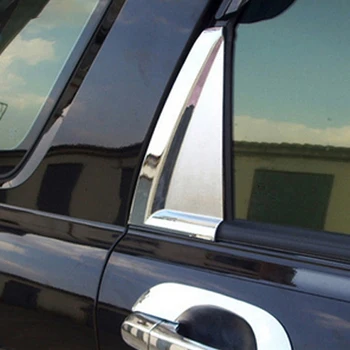 

Chrome Rear Window A Pillar Triple-cornered Cover Trim Decoration Exterior Accessories for Kia Sportage 2007-2010