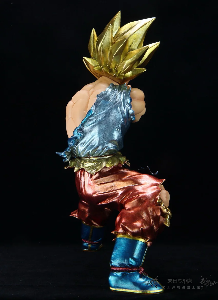 Bandai металлическая раскраска супер 1 Черепаха цигун солнце Укун Супер Саян ручной работы подарок