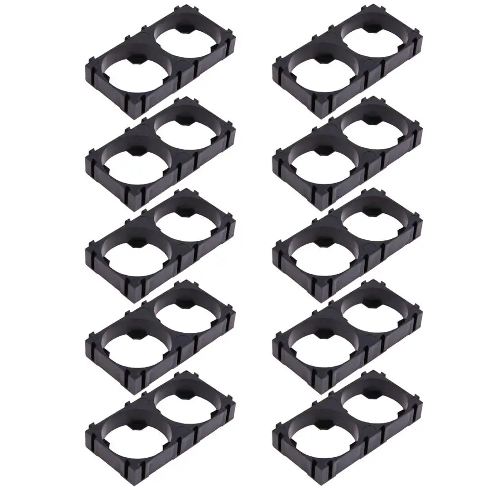 10Pcs 26650 2x Lithium Battery Triple Holder Bracket For Diy Pack High Quality Dropshipping |