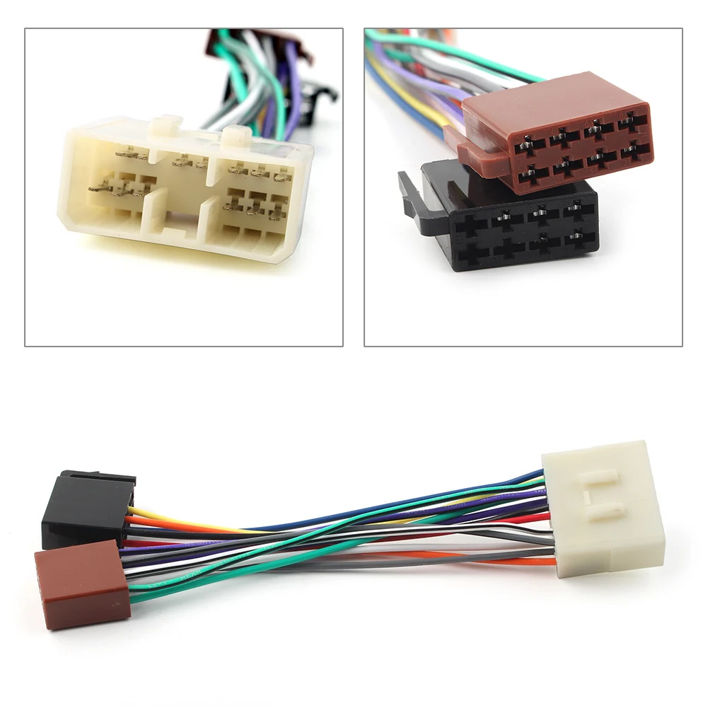 Car ISO WIRING HARNESS stereo radio plug lead wire loom connector