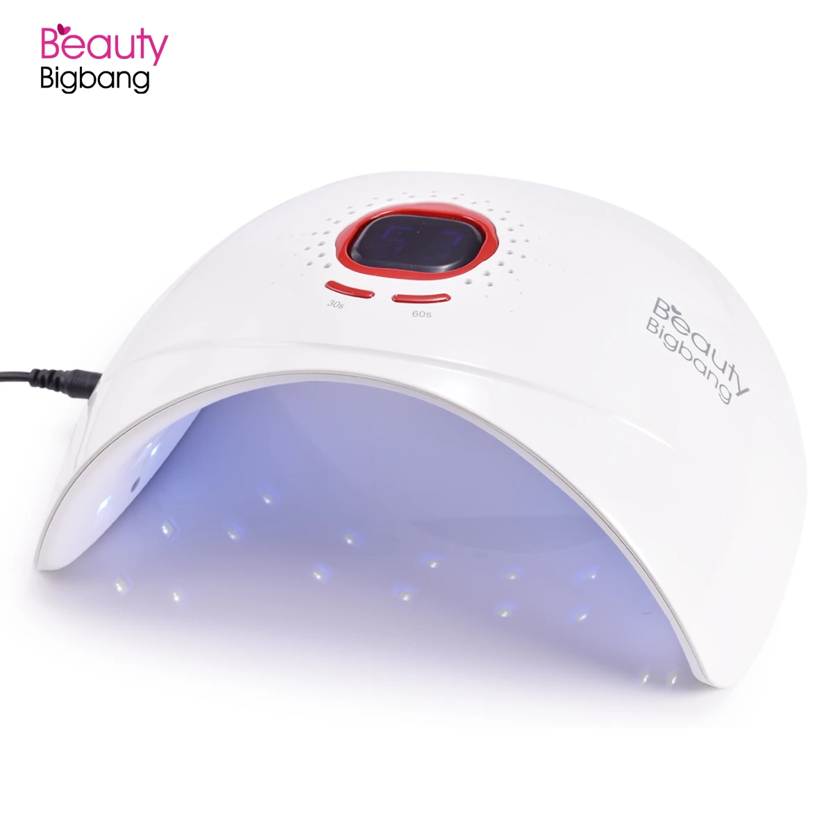 

BeautyBigBang 48W UV LED Nail lamp 18 LEDs Nail dryer for All Gels with 30s/60s/99s Timer LCD Display Lamp