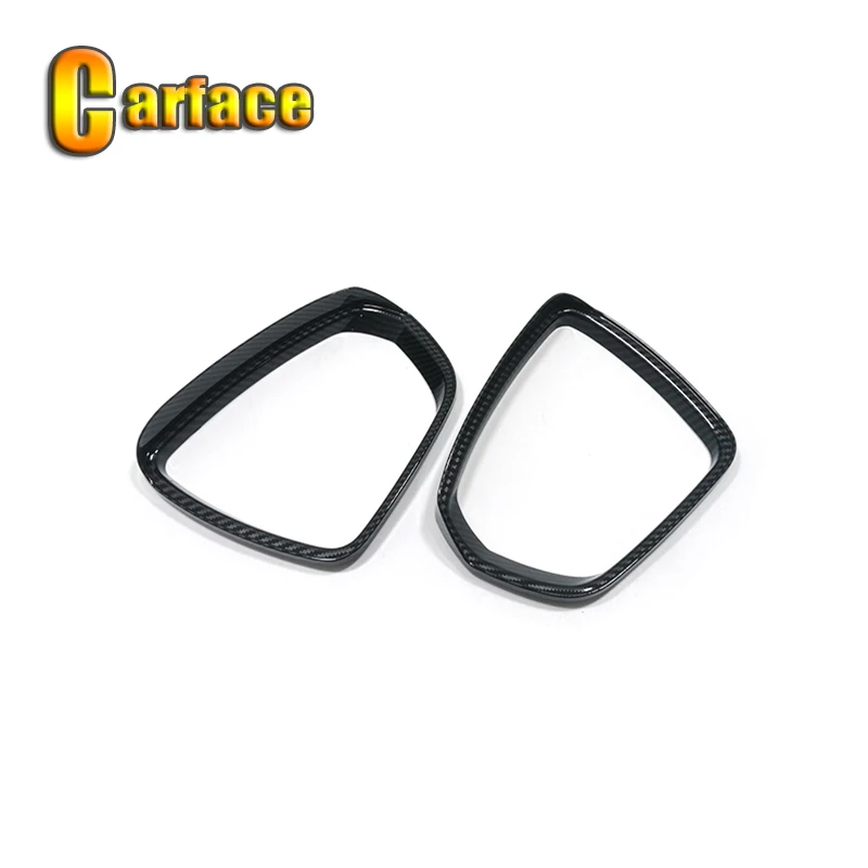 3008后视镜雨眉 碳纤2