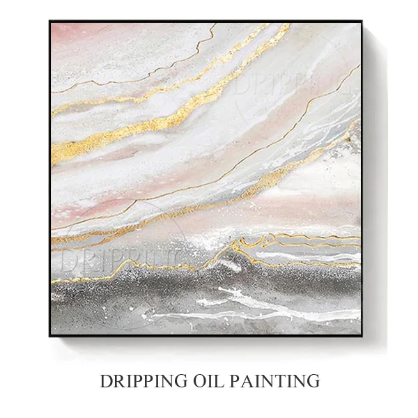 Abstract Painting K Художественная ручная роспись высокого качества абстрактная Золотая картина маслом на холсте виды великолепных цветов Абстрактная живопись для настенного искусства - Цвет: Abstract Painting K