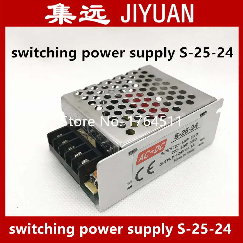 [JIYUAN] Импульсный источник питания S-25-24 24V1.1A -- 5 шт./лот | Обустройство дома