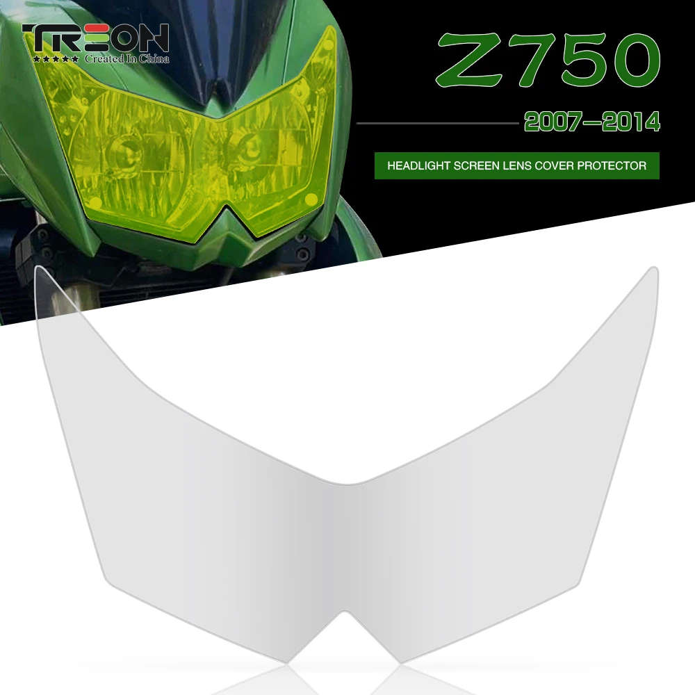 Передняя фара для мотоцикла KAWASAKI Z750 2007-2013 2014 Z750R 2011-2013 защита передсветильник фары