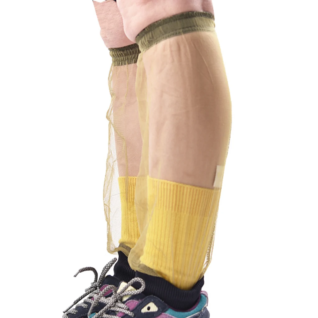 Foot Leg Cover Mosquito Insect Protective Mesh Netting Suit Bug Pants Suits for Fishing Hiking Camping Gardening