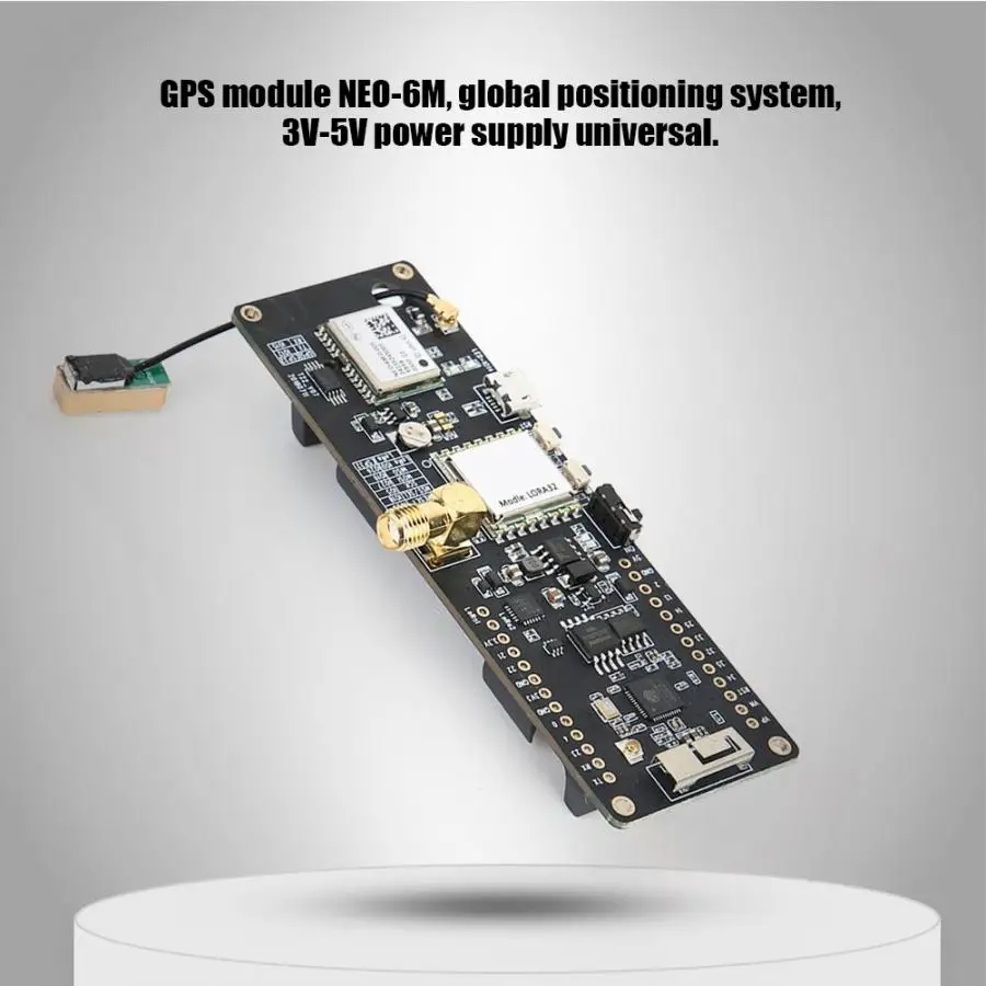 Для TTGO T-Beam ESP32 LoRa 915Mhz WiFi gps модуль NEO-6M с база для батареи макетная плата версия REV1