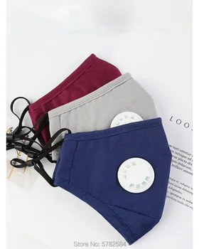 

1pcs Washable Dustproof and breathable Mask with Breathing U-shaped Nose Clip