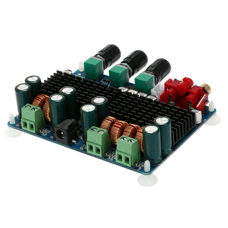 Качественная звуковая плата усилителя мощности 2 1 канал цифровой сабвуфер