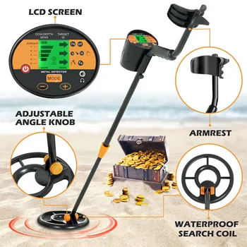 

Waterproof LCD Metal Detector Gold Digger Deep Sensitive Hunter Search Coil High Sensitivity L9 #2