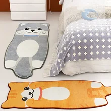 Милый мультфильм области ковры для спальни прикроватные коврики гостиная пол коврики общежития декоративный ковер бытовой