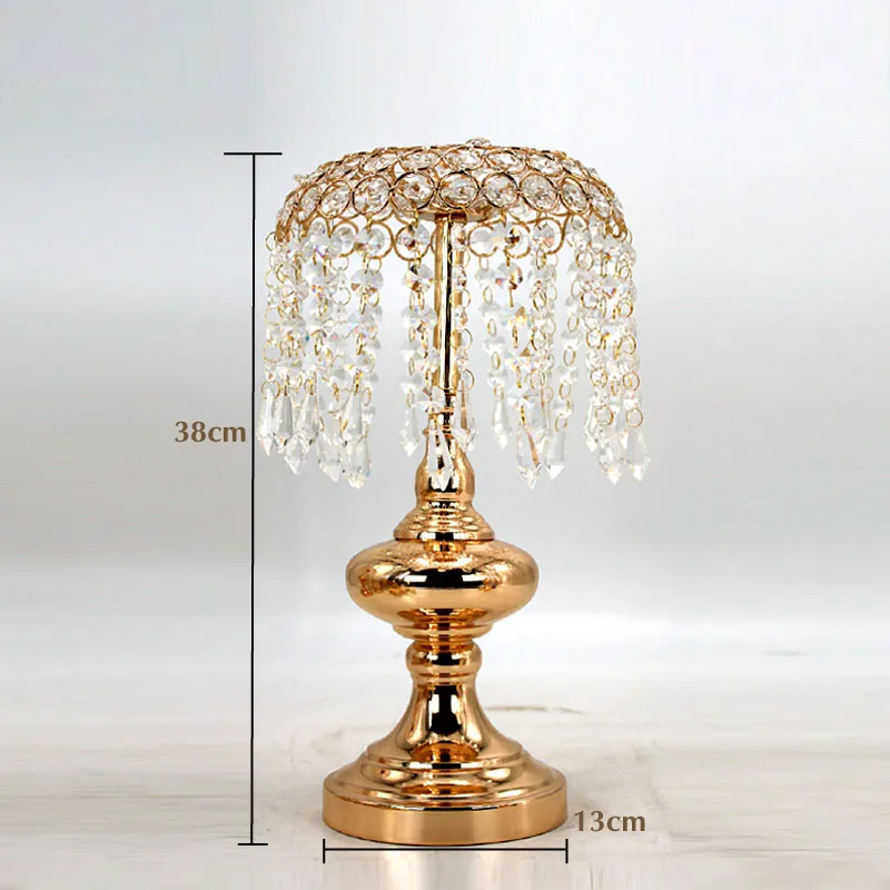 Candle Holder Свадебный Хрустальный подсвечник расположение подсвечник дорога приношение свадебный подсвечник проекты сцена расположение - Цвет: Candle Holder