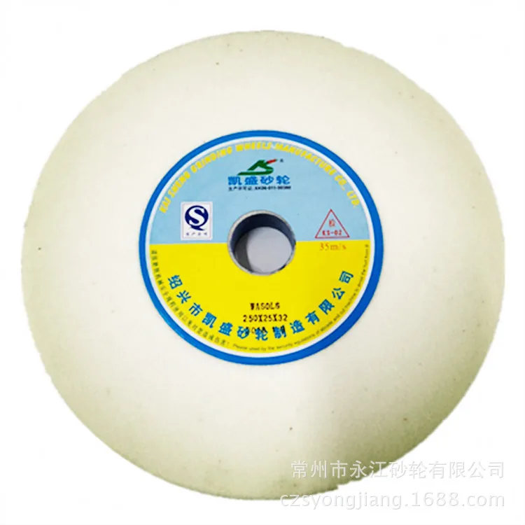 

Triumph Brand WA250 X 25X32 White Corundum Grinding Wheel Ceramic Grinding Wheel Grinder Supporting Grinding Wheel Wholesale