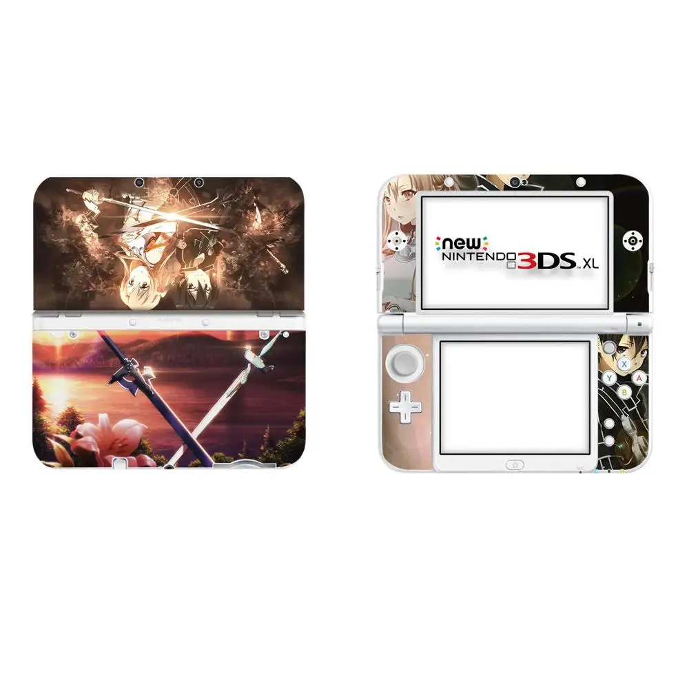 DSLL0276 Sword Art Online SAO полное покрытие наклейка кожа для NEW 3DS XL наклейка для NEW 3DS LL виниловая защитная пленка s - Цвет: DSLL0276