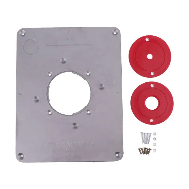 

Woodworking Cutting Engraving Machine Flip Board Insert Plate DIY Kit Aluminum Alloy Router Table Multi-function