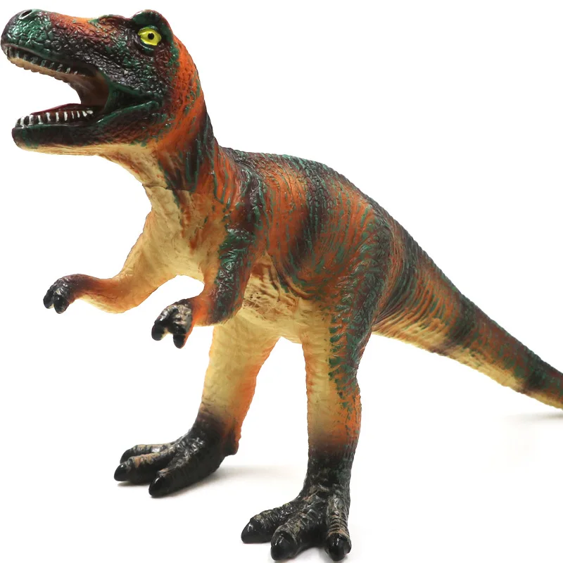 Большая озвученная модель динозавра/имитация мягкой резины разминание динозавра детские игрушки