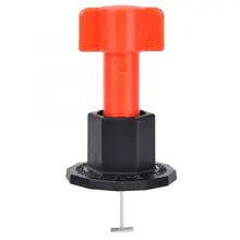 24 шт. нивелировщик для плитки Сменные стальные иглы система обнаружения выравнивания с 1 шт. гаечный ключ