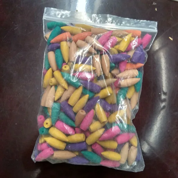 Бесплатная доставка большие конусы для благовоний с обратным потоком 10 Sanalwood Tower