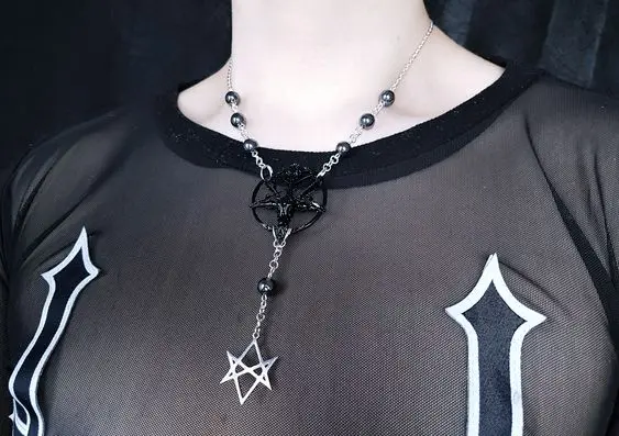 Женское и мужское ожерелье с подвеской в виде головы козы|Ожерелья подвеской| |