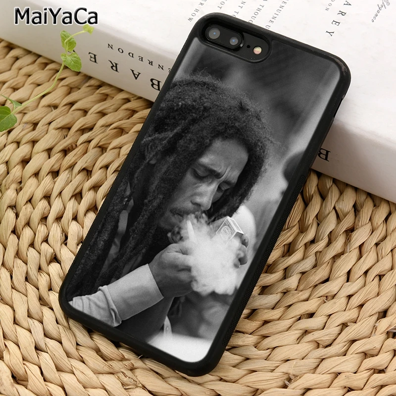 MaiYaCa регги певица Боб маркис чехол для телефона iPhone X XR XS 11 12 Pro MAX 5 6 6S 7 8 Plus Samsung Galaxy