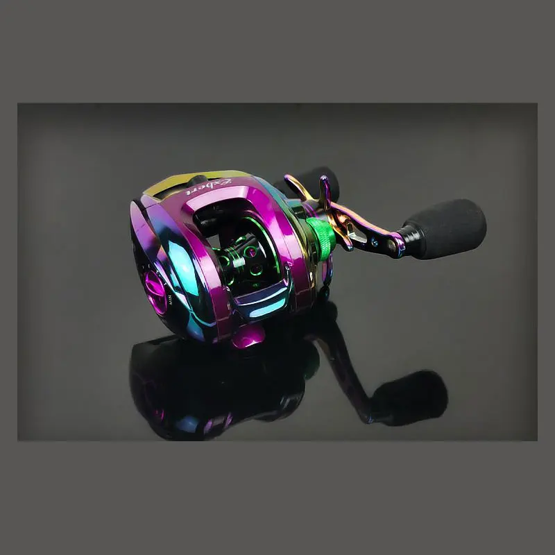 

Baitcasting Reel Dual Brake System Reel 10KG Max Fishing Reel Gear Ratio: 6.3:1