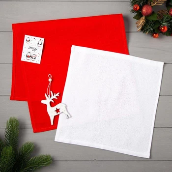 

Set of towels LoveLife "Reindeer": waffle 35x60 cm, terry cloth 30x30 cm + toy