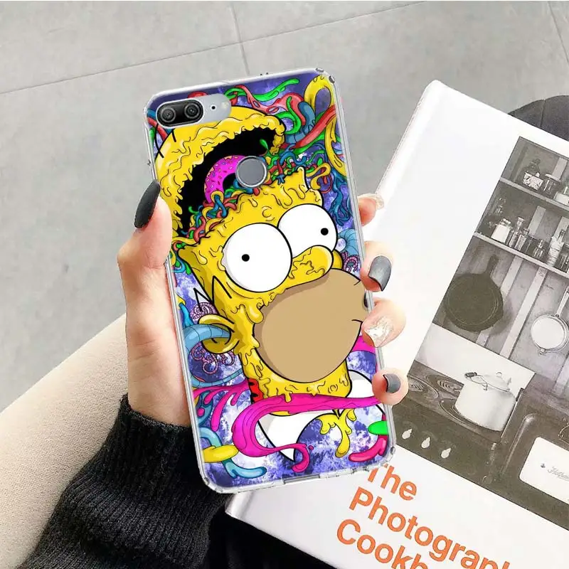 TR185-8 Мультифильм «Симпсоны чехол для huawei Honor 9 10 20 Lite рro 9X 8X 8A 8C фотоаппаратов моментальной печати 7S 7A 7C Y5 Y6 Y7 Y9 мягкий чехол для мобильного телефона чехол Coque - Цвет: TR185-8