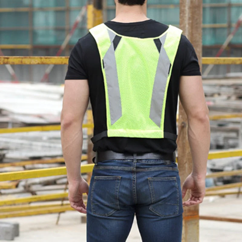 

High Visibility Vest Night Reflective Safety Waistcoat for Sports Running Riding GV99
