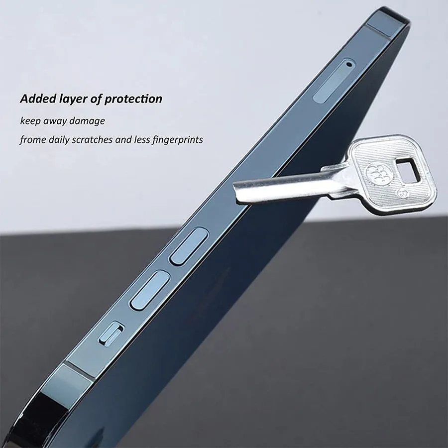 Clear Matte Phone Side Film For iPhone 14 13 12 Pro mini Frame Protective Protector Border Hydrogel Film For iPhone 14 Pro Max