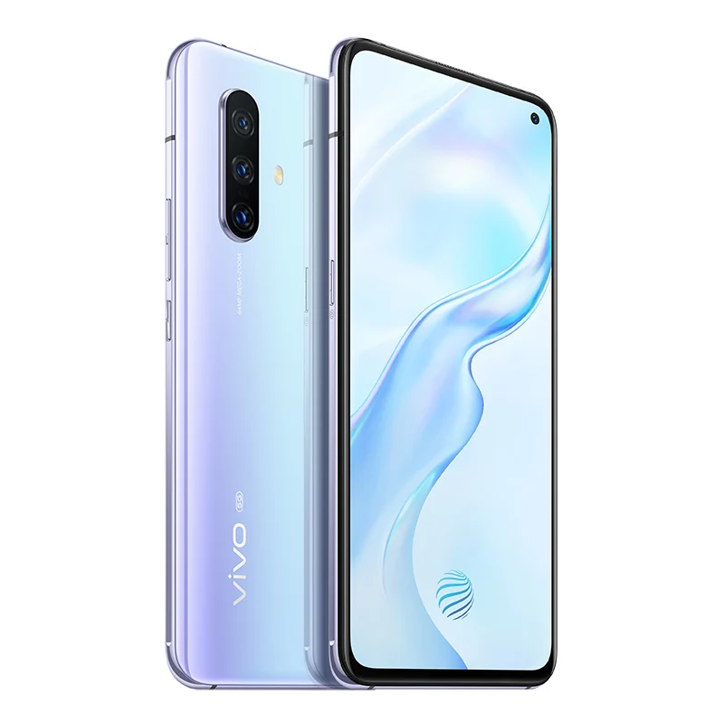На Vivo X30 5G мобильный телефон Android 9,0 Exynos 980 6,4" Super Amoled 8G ram 128G rom 20X Zoom 64.0MP+ 32MP+ 8MP+ 32MP